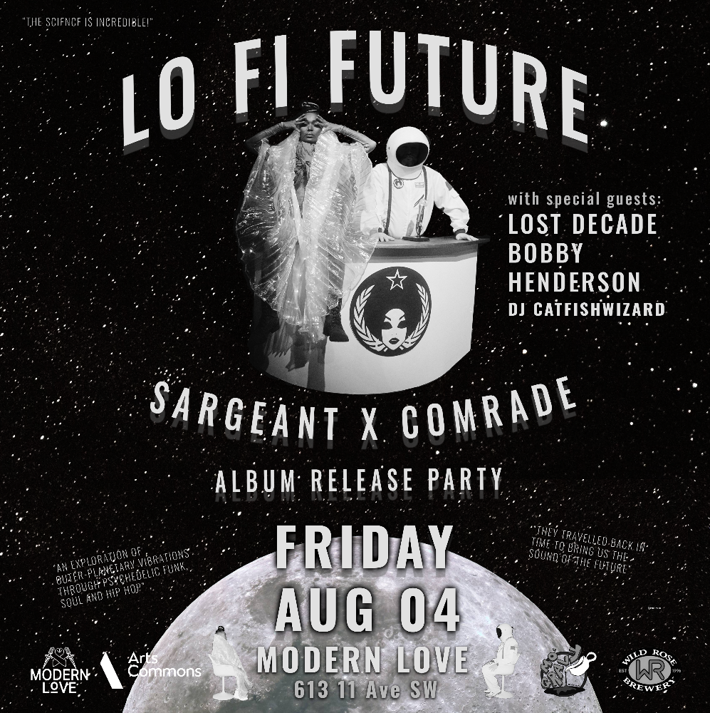 Featured image for “Sargeant X Comrade “Lo-Fi Future” Album Release Party August 4th”